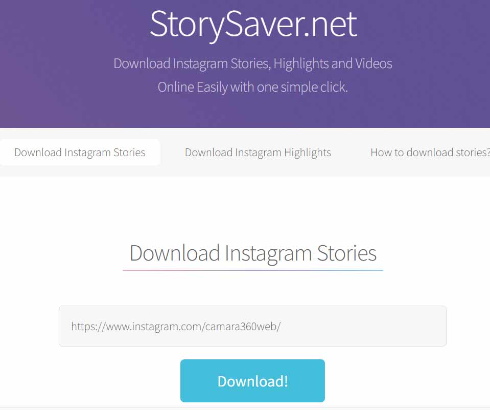 Programa para descargar vídeos de instagram